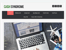 Tablet Screenshot of cashsyndrome.com